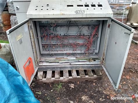 Skrzynka elektryczna metalowa DUŻA Sterownicza 2szt Gromadka