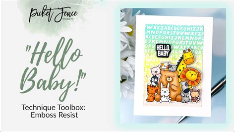 Cardmaking Technique Toolbox Emboss Resist And Ink Blending Made Easy