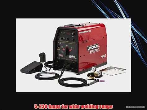 Lincoln Electric Precision Tig 225 230v Acdc Tig Welder Featuring