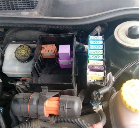 Fuse Box Diagram Opel Vauxhall Zafira A Relay With Assignment And Location