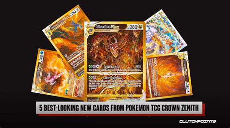 5 Best Looking New Cards From Pokemon Tcg Crown Zenith