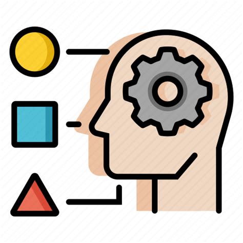 Critical Thinking Idea Intelligence Management Solution Strategy Icon