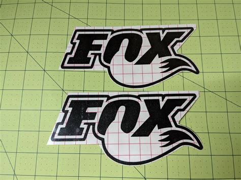 Par De Calcoman As Fox Racing X Pegatinas Gr Ficos Logotipo