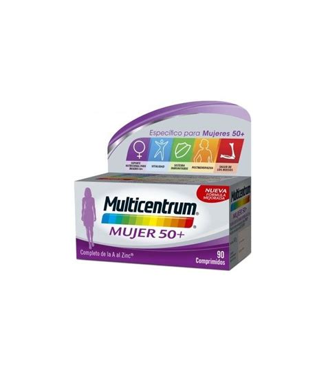 Comprar Multicentrum Mujer 50 90 Comprimidos A Precio De Oferta