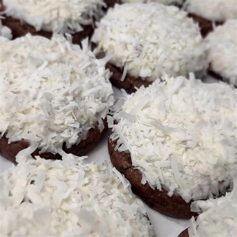 Chocolate Coconut Snowball Cookies Etsy