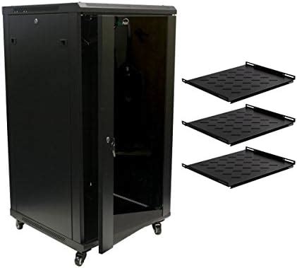 Amazon NavePoint 15U Server Cabinet Wall Mount Rack Enclosure With