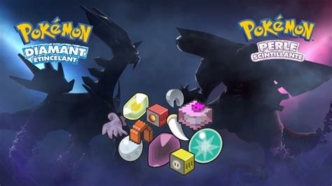 Où trouver les objets d évolutions dans Pokémon Diamant étincelant et