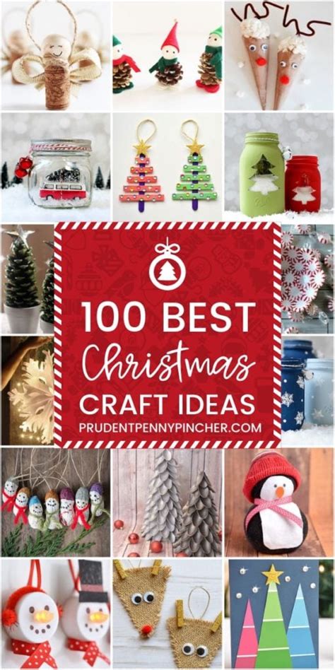 100 Easy Christmas Crafts Prudent Penny Pincher