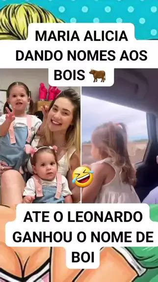 Maria Alicia Dando Nome Aos Bois Noticiasdeent Kwai