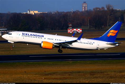 Tf Icu Icelandair Boeing 737 8 Max Photo By Gerd Weber Id 941124