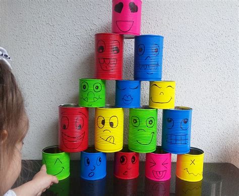 Juegos Didacticos Con Latas De Leche Alimento Para Ninos A Base De