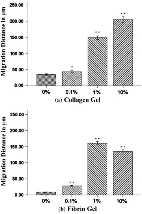 Serum Concentration Effects On The AMD Of BAECs In Collagen And Fibrin