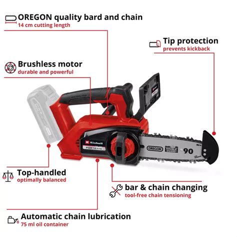 Fortexxa Th Top Handled Cordless Chain Saw