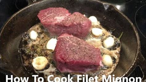 Fillet Mignon Recipe - How to make perfect Fillet Mignon Steaks - EasyFoodMaking.com