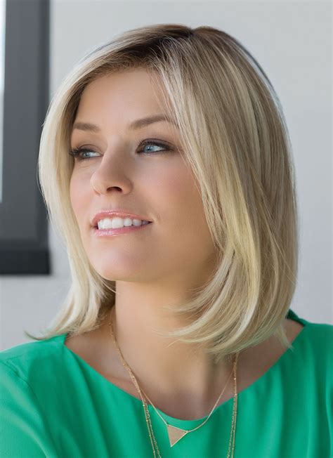 Chin Length Blonde Straight Bob Wigs