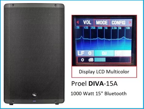 Proel Diva A Cassa Amplificata Attiva Diffusore Professionale