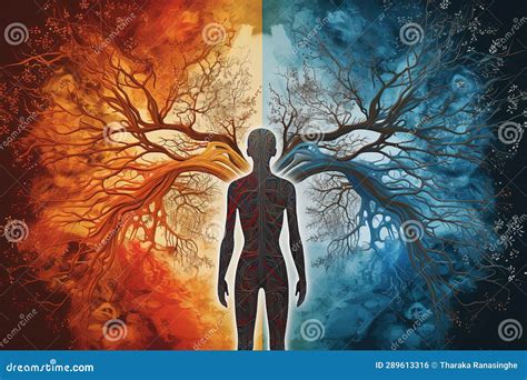 Mental Health Understanding The Well Being Of Human Stock Illustration