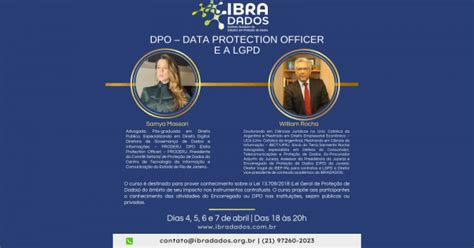 DPO Data Protection Officer E A LGPD Online Sympla