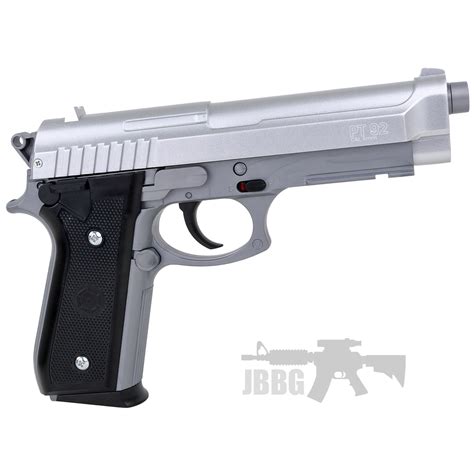 Cybergun Pt Hpa Spring Airsoft Pistol Silver