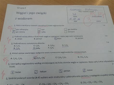 Sprawdzian Zwi Zki W Gla Z Wodorem Margaret Wiegel