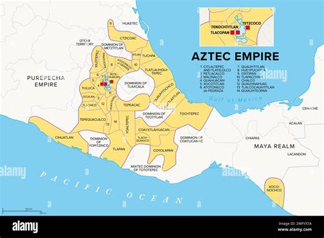 Aztec Map For Kids