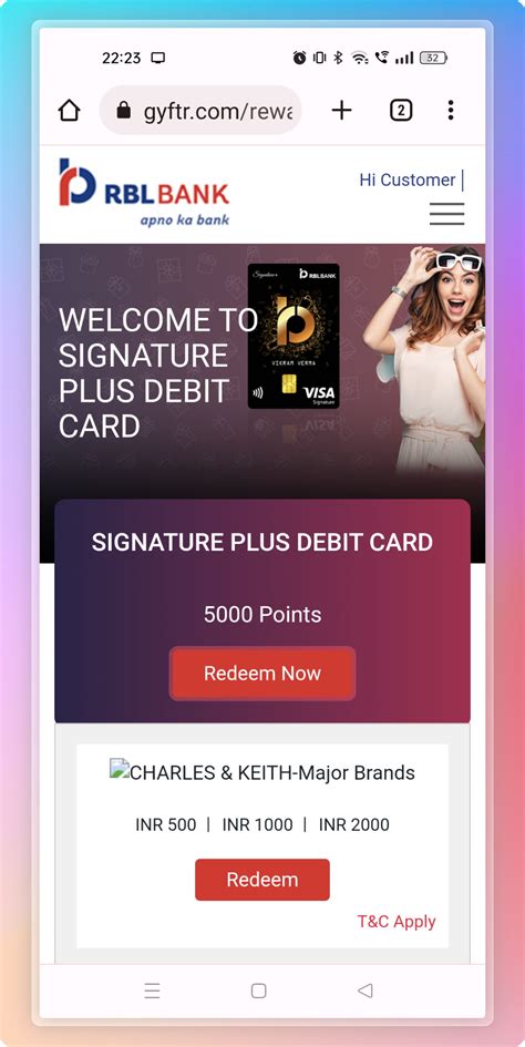 Rbl Bank Signature Debit Card Hands On Review Cardexpert