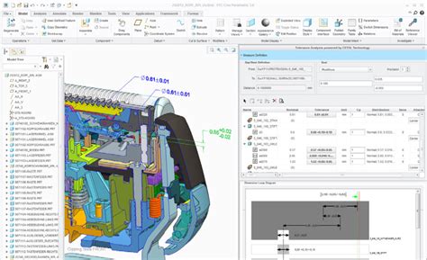 PTC Creo EZ Tolerance Analysis Extension