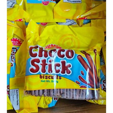 Rich Garden Choco Stick Biscuits 500g Shopee Philippines