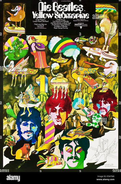 The Beatles Art Yellow Submarine