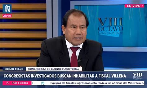 Edgar Tello Denuncia Contra El Fiscal De La Naci N Es Un Derecho A La