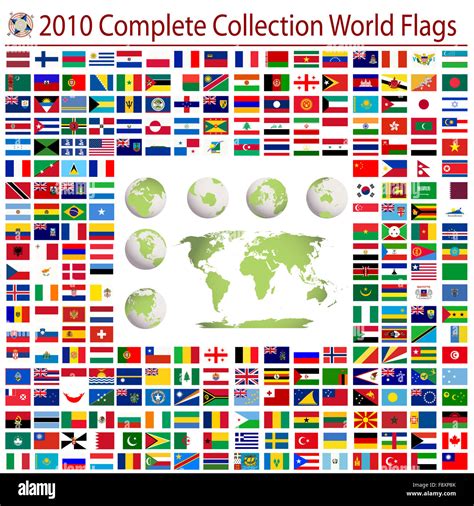 Flaggen Der Welt Stockfotografie Alamy