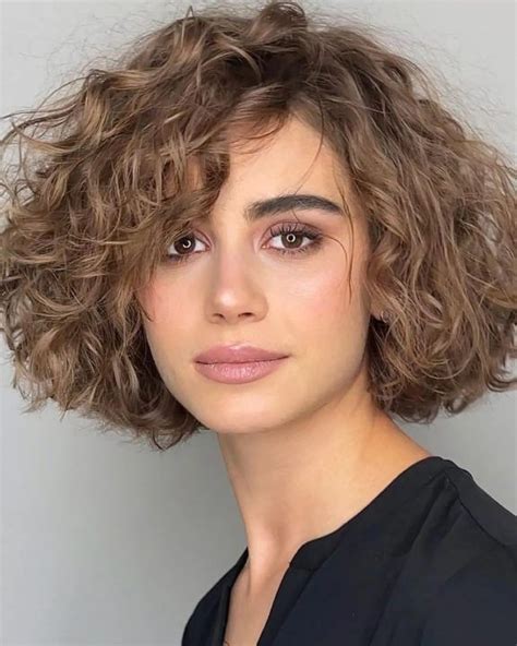 Short Curly Hairstyles For Women Curly Bob Hairstyles Undercut