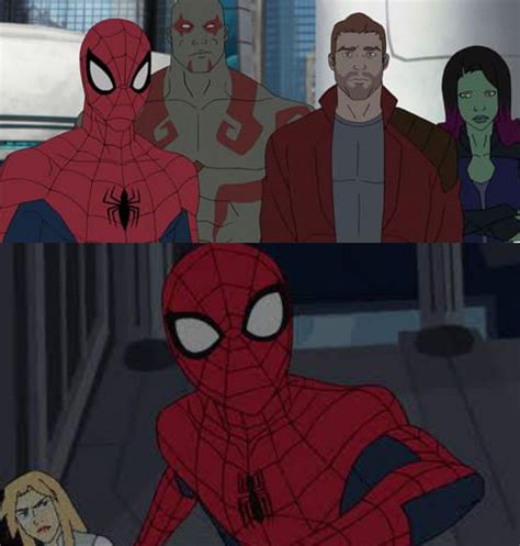 Ultimate Spider Man Guardians Of The Galaxy