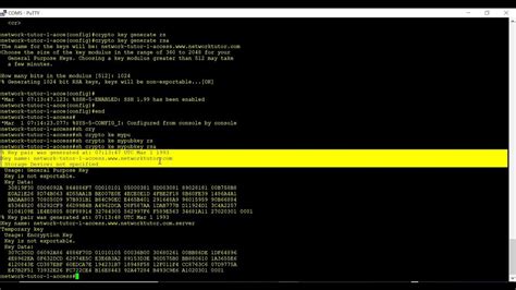 How To Enable Ssh On A Cisco Switch Detailed Explination Youtube