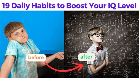 19 Daily Habits To Boost Your Iq Level Iqlevel Youtube