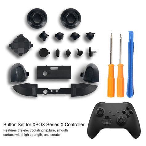 Kit de substituição para Xbox Series X Controller lb rb Bumpers Botões