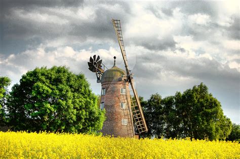 The Windmill Hdr By Nat1874 On Deviantart