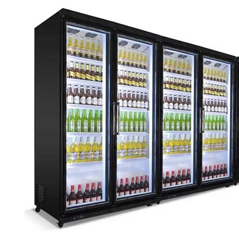 Commercial Beer Fridge Glass Door Beverage Display Case,Supermarket ...