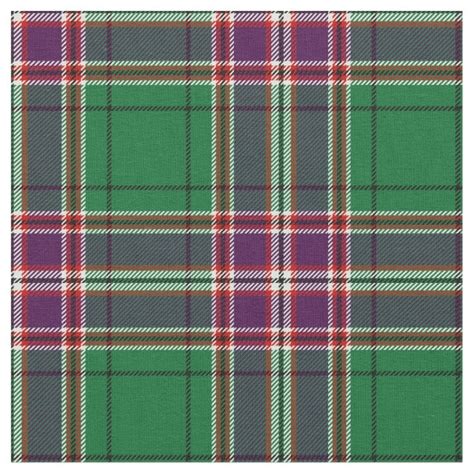 Clan Macfarlane Tartan Fabric Zazzle