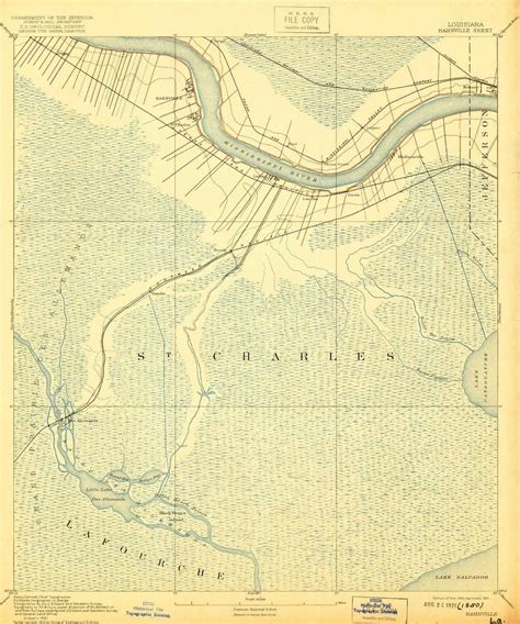 Yellowmaps Hahnville La Topo Map 162500 Scale 15 X 15