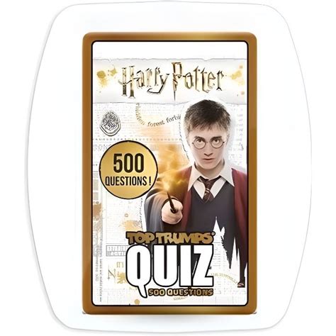 Quiz Harry Potter Version française Cdiscount Jeux Jouets