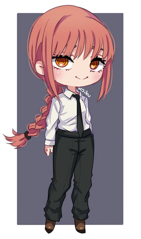 Chibi Makima By Xmikuchuu On Deviantart