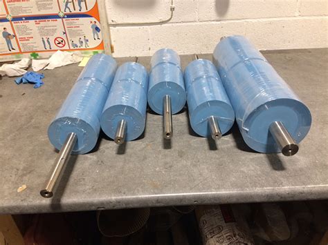 Rubber Coated Rollers Bespoke Conveyor Rollers