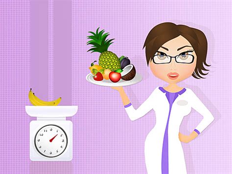 Dietitian Girl With Fresh Fruit Nutrition Prevention Girl Photo