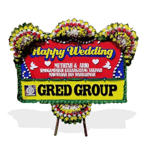 Jual Bunga Papan Marry Board 2 With LED