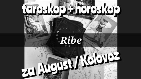 Ribe Taroskop Horoskop Za August YouTube