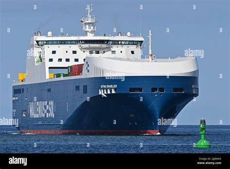 Worlds Largest Dual Fuel Ice Grade RoRo Vessel Botnia Enabler S