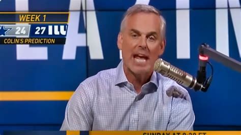 NFL Fans Mock Colin Cowherd For Going 0 5 In NFL Week 1 Picks