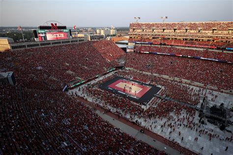 Nebraska's Women's Volleyball Team Set an Attendance Record - InsideHook