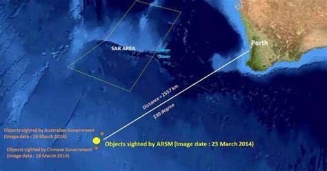 Missing Plane Mh370 Satellite Images Show 122 Objects In Indian Ocean